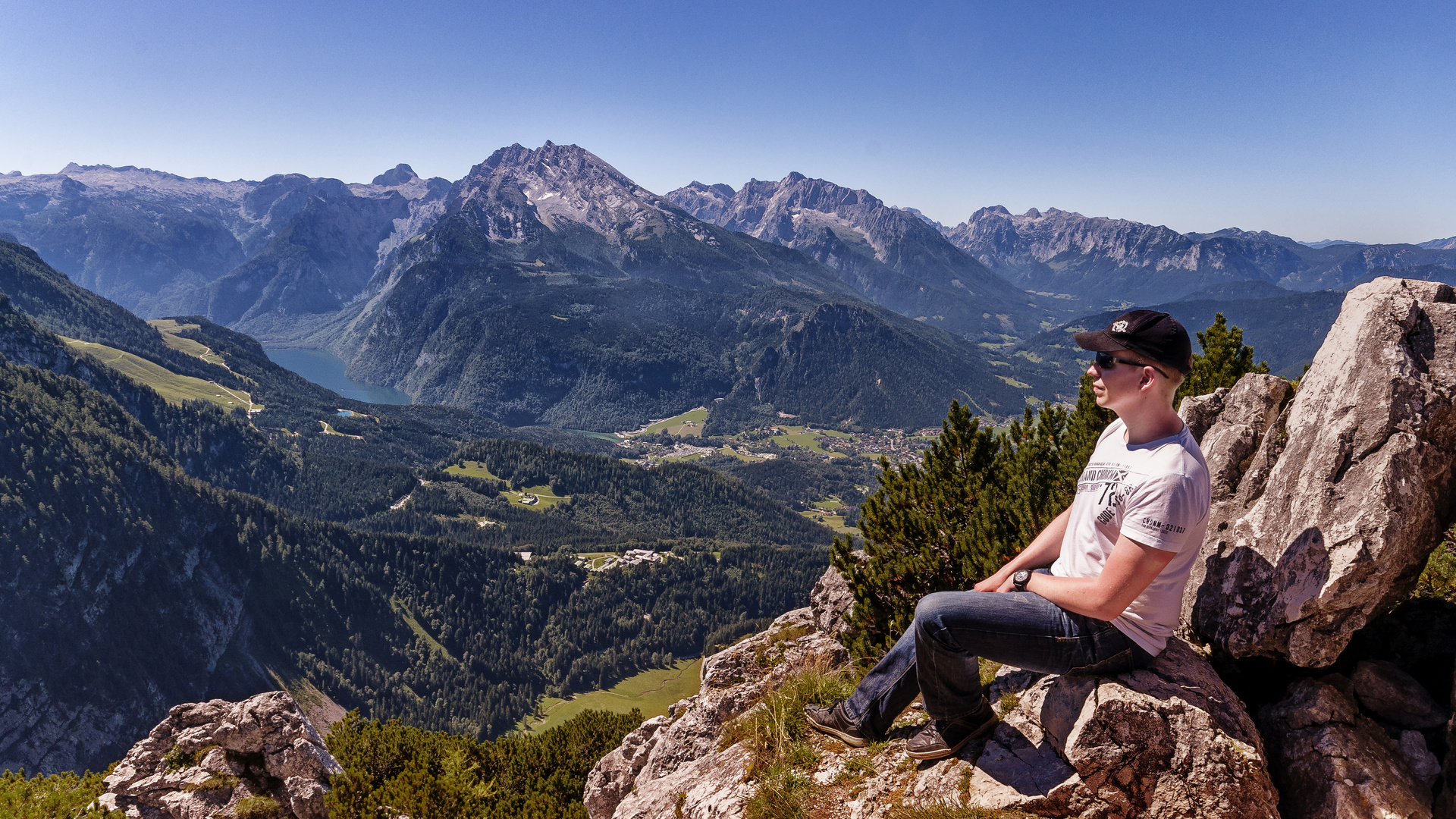 Blick auf den Königssee