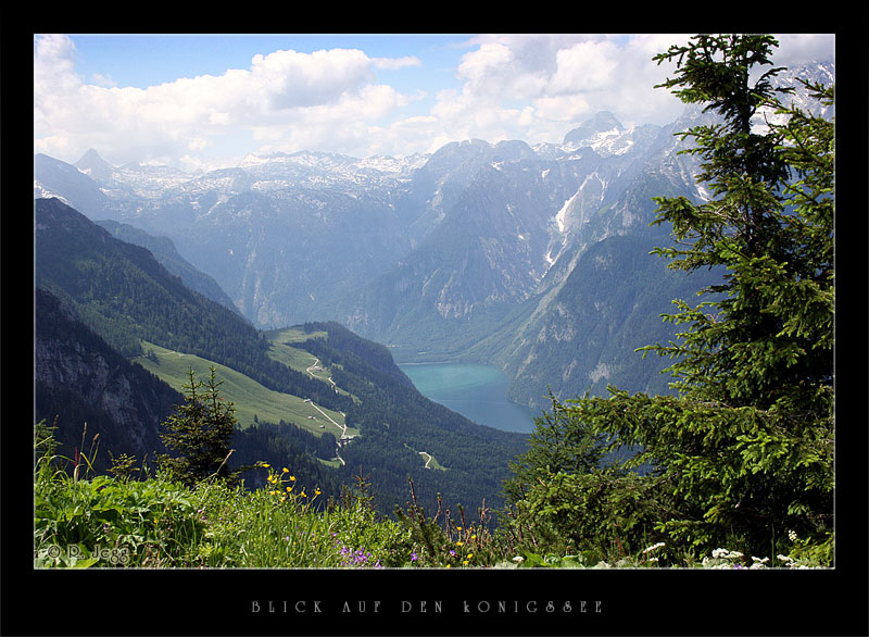 Blick auf den Königssee