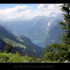 Blick auf den Königssee