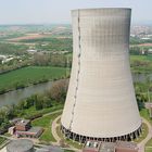 Blick auf den Kühlturm