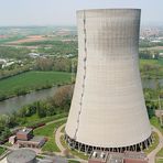 Blick auf den Kühlturm