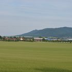 Blick auf den Kyffhäuser im Spätsommer (früher Abend)