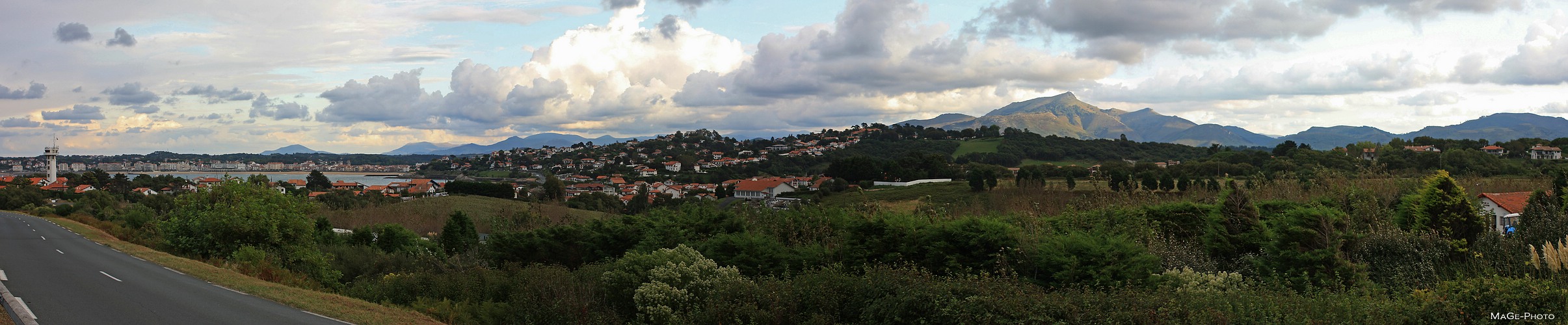 Blick auf den La Rhune