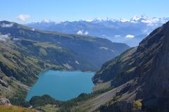 Blick auf den Lac de Tseuzier