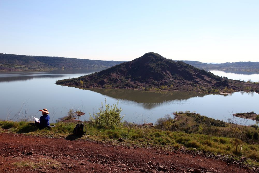 Blick auf den Lac du Salagou