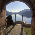 Blick auf den Lago di Lugano ...