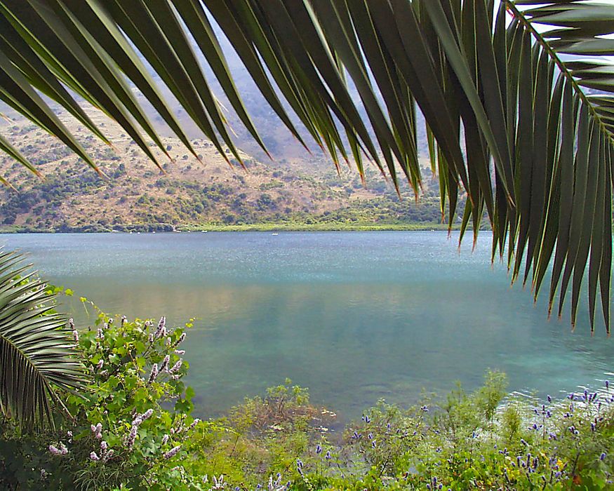 Blick auf den Lake Kournas