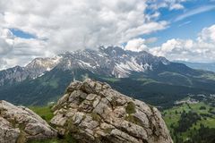 Blick auf den Latemar