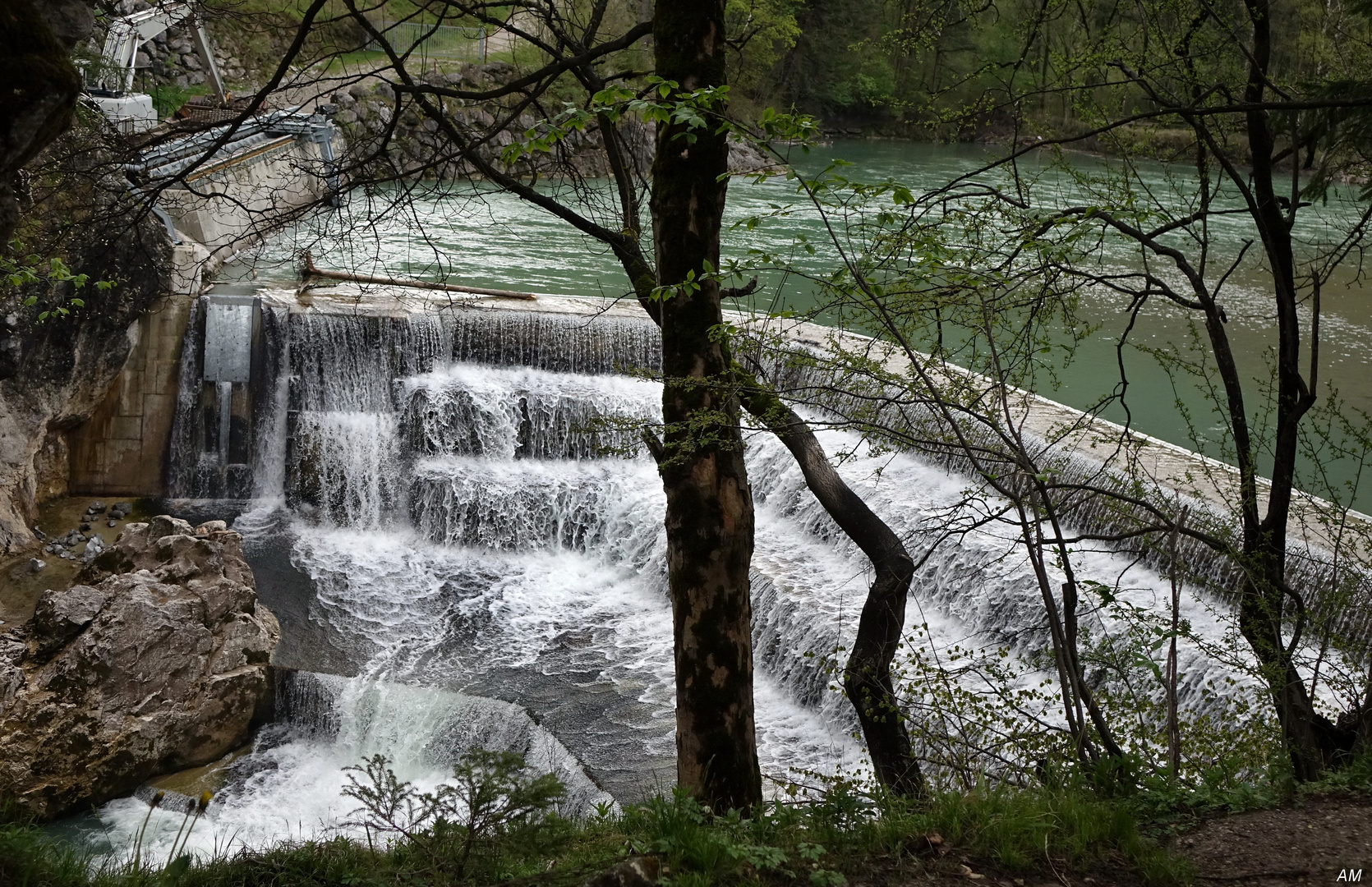 Blick auf den Lechfall