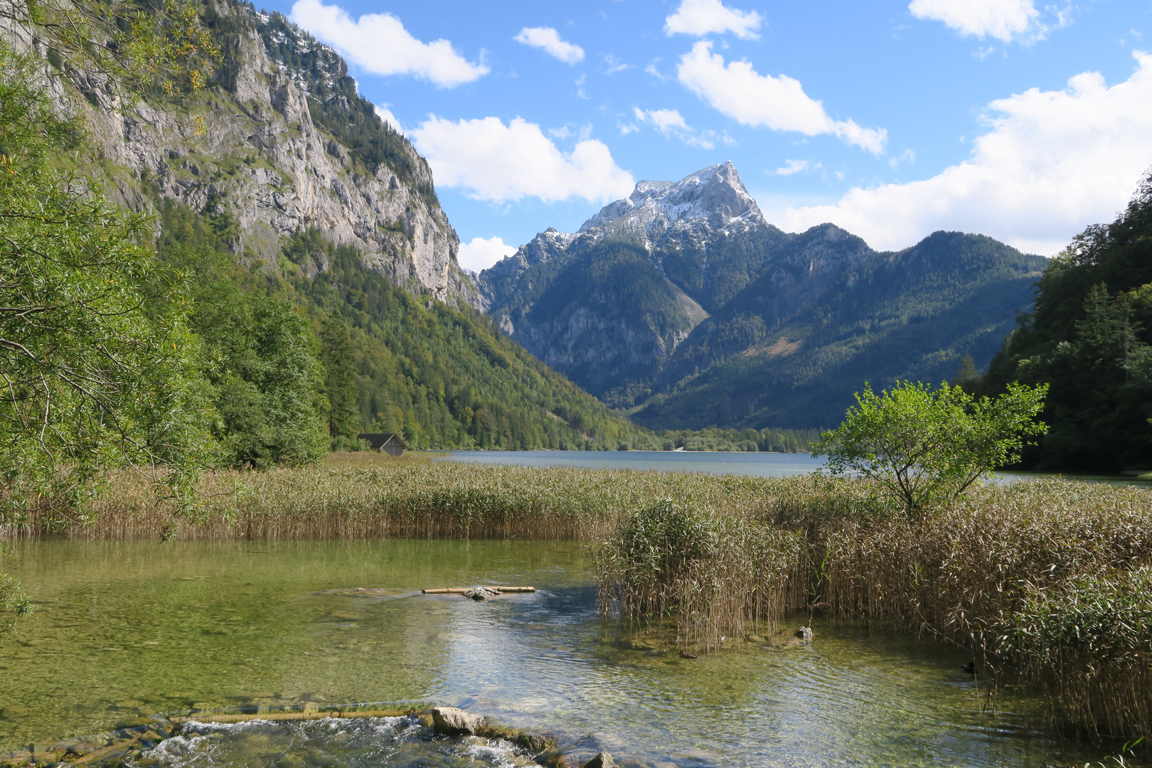 Blick auf den Leopoldsteinersee