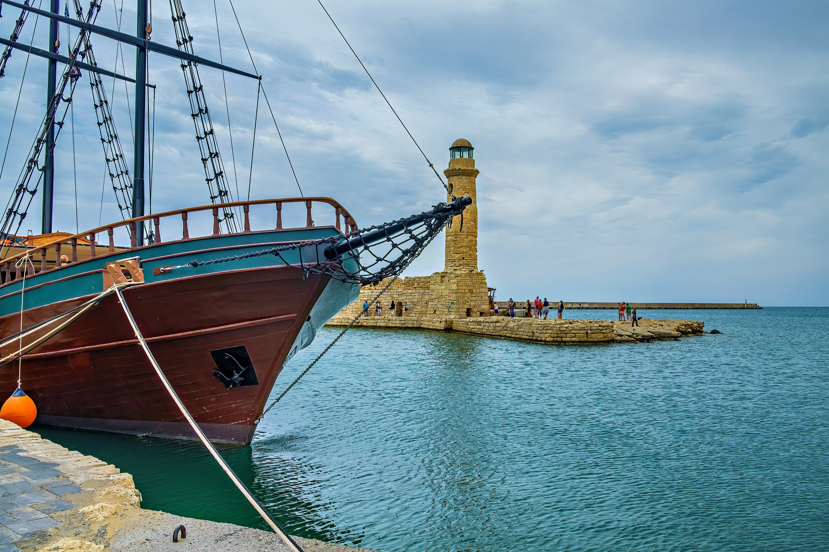 Blick auf den Leuchtturm