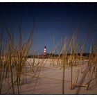 Blick auf den Leuchtturm auf Amrum