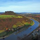 Blick auf den Lilienstein