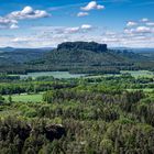 Blick auf den Lilienstein