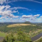 Blick auf den Lilienstein