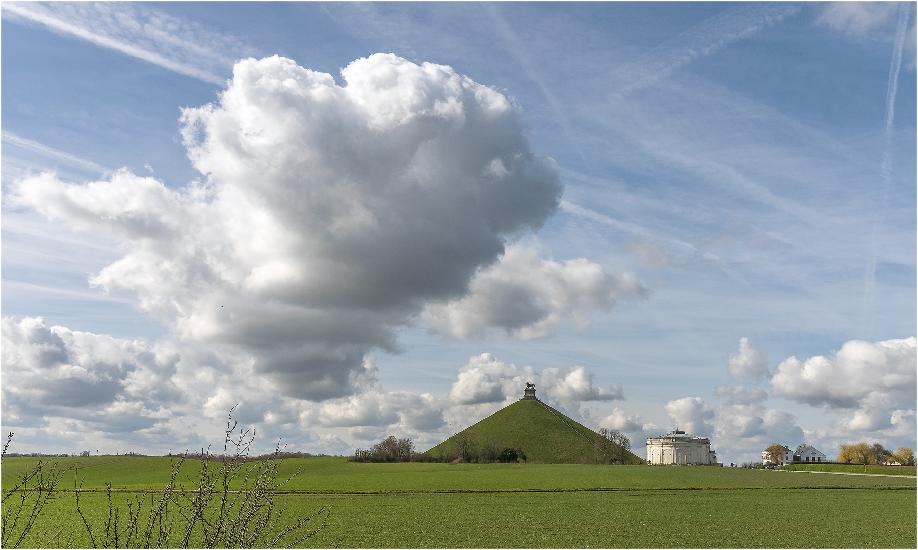 Blick auf den Löwenhügel