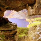 Blick auf den Lough Tay in den Wicklow Mountains