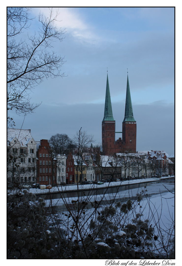 Blick auf den Lübecker Dom