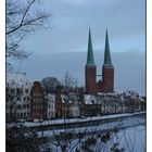 Blick auf den Lübecker Dom