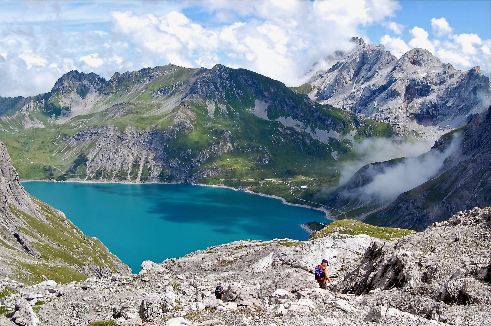 Blick auf den Lüner See…