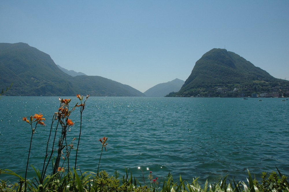 Blick auf den Luganer See