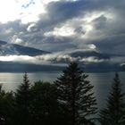 Blick auf den Lustrafjord