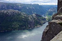 Blick auf den Lysefjord