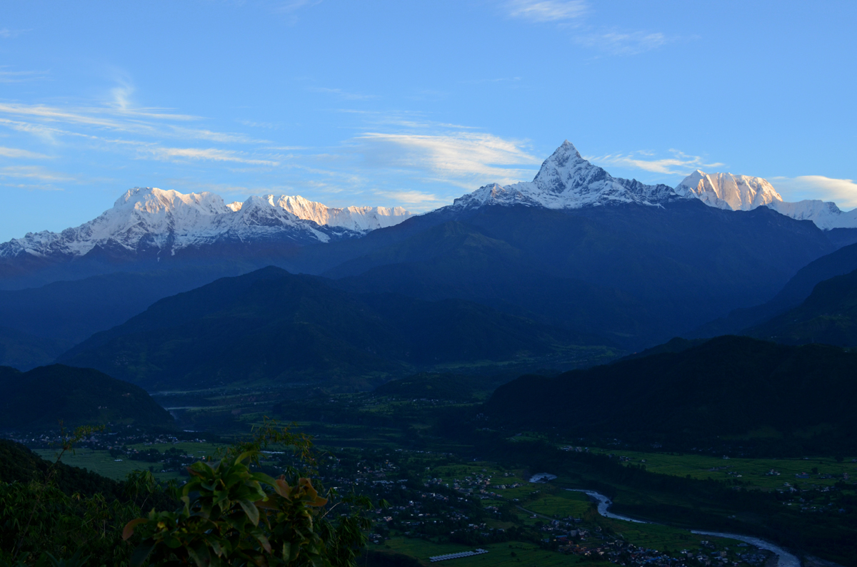 Blick auf den Machupuchare