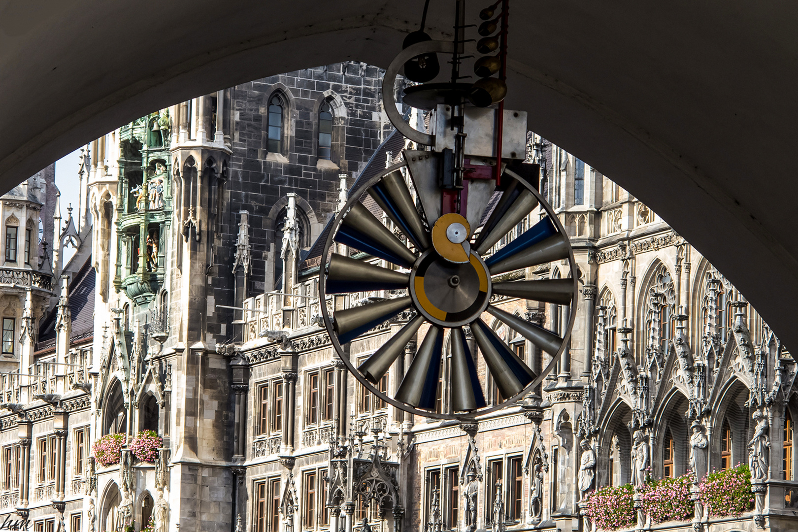 Blick auf den Marienplatz