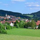 Blick auf den Markt in Bodenmais…