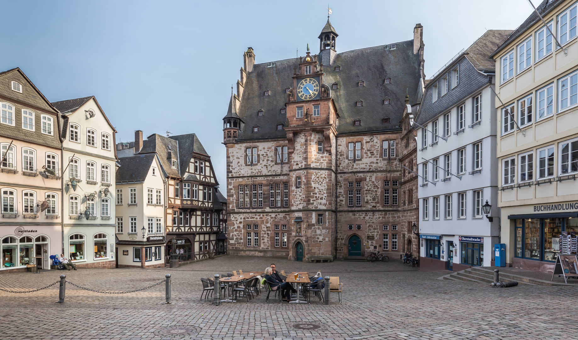 Blick auf den Marktplatz