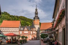 Blick auf den Marktplatz - Stolberg/Harz