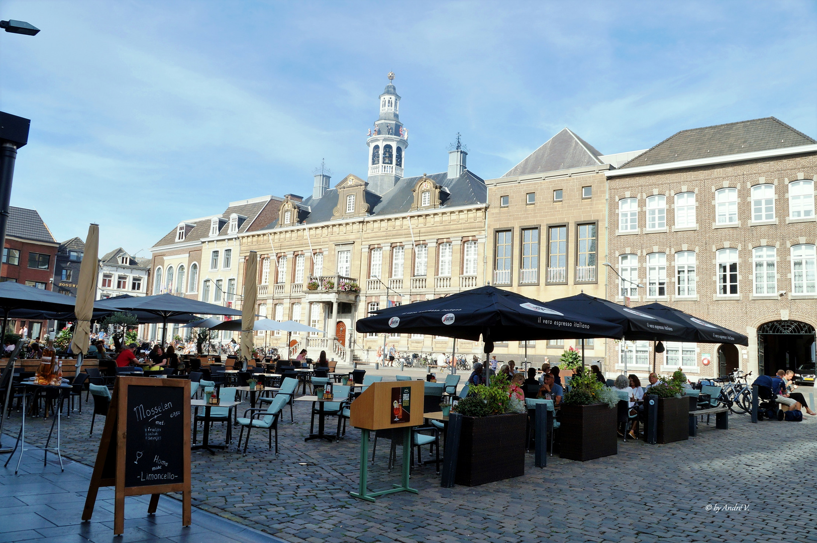 Blick auf den Marktplatz von Roermond