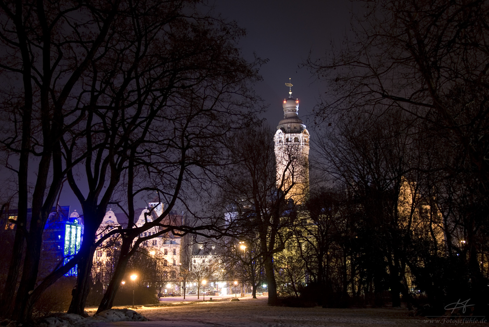 Blick auf den Martin Luther Ring