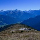 Blick auf den Melchboden und runter ins Zillertal