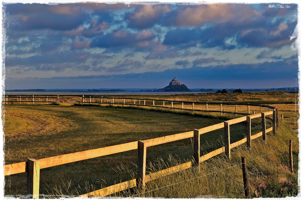 Blick auf den Mont Saint-Michel