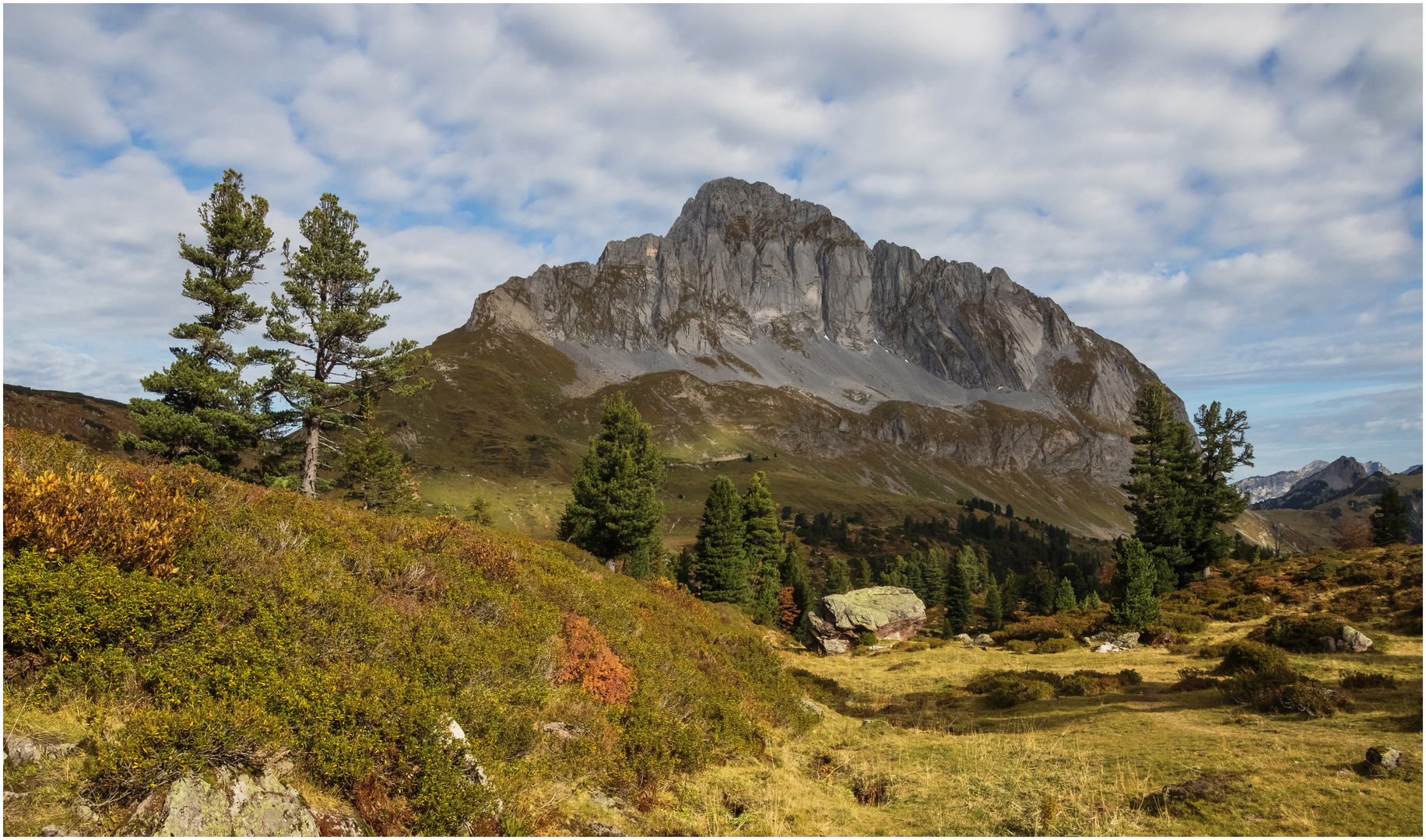 Blick auf den Mürtschenstock 2441 m