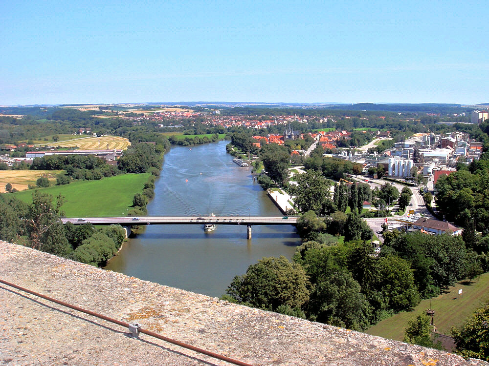 Blick auf den Neckar