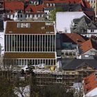 Blick auf den Neubau der Städtischen Bühne Heidelberg