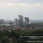 Blick auf den neuen LVM Tower in Münster 16.08.2014