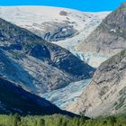 Blick auf den Nigardsbreen vom Breheimcenter aus.