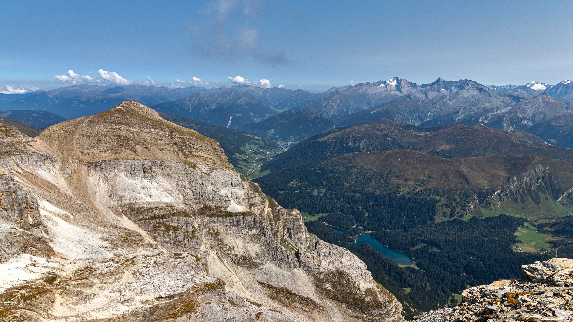 Blick auf den Obernbergersee in Tirol