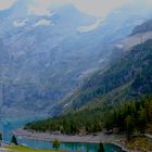 Blick auf den Oeschinensee