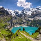 Blick auf den Oeschinensee