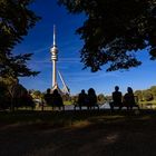 Blick auf den Olympiaturm