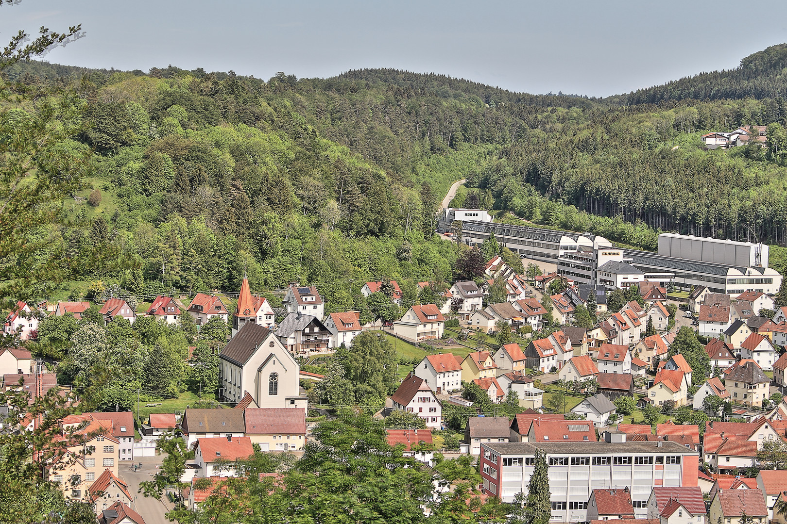 Blick auf den Ort