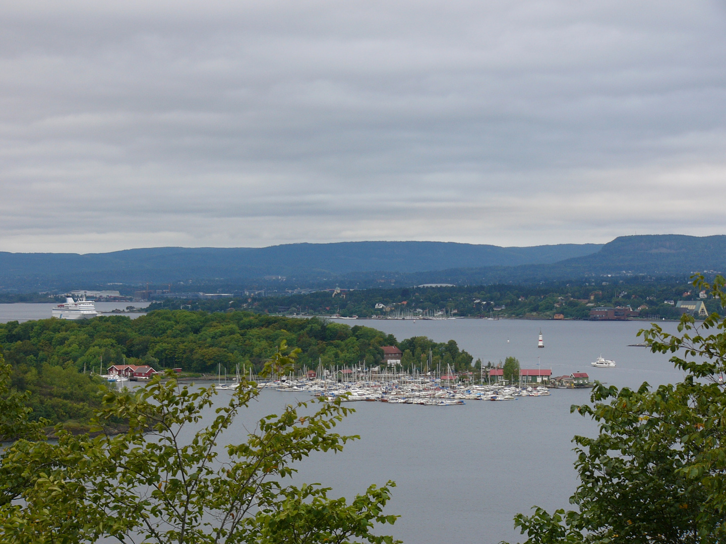 Blick auf den Oslo-Fjord