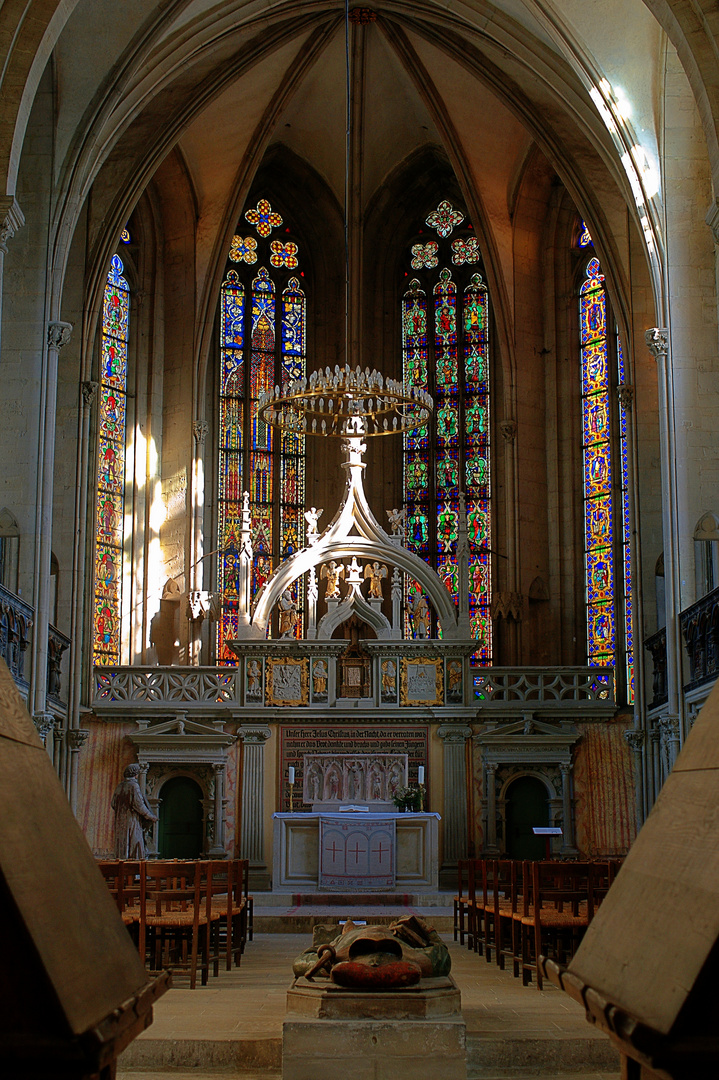 Blick auf den Ostchor im Naumburger Dom