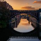 Blick auf den Osterbekkanal