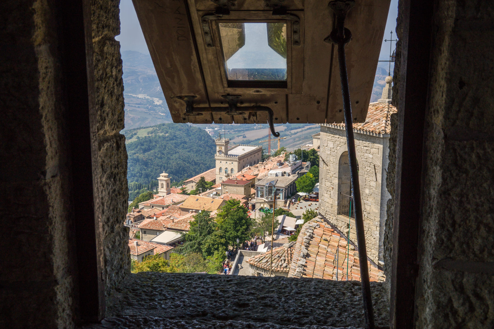 Blick auf den Palazzo dei Capitani